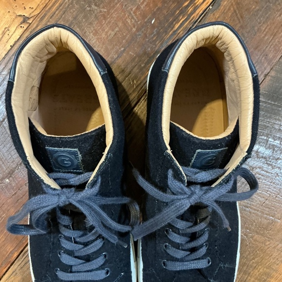 Greats Royale High Cadet Navy Wool Sneakers Men’s Size 12 | Premium Italian-Made - Picture 5 of 15